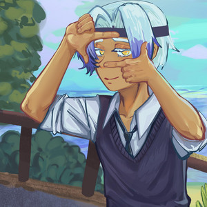 Camera Shy by Neiku Cervus