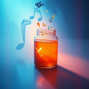 Jar of honey by Altall
