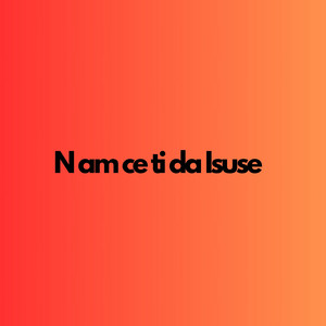 Sora Ana Muzică - N am ce ti da Isuse