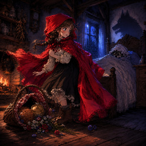 A Gentle Wolf Is Still a Wolf by Once Upon a Nightmare