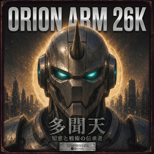 Orion Arm 26K - 多聞天 (The Entropy Engine) by Bitinjuice, Tempiinversi