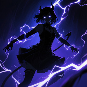 Pretty Lies in Blacklight by FIONIKA