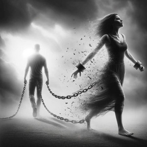 Where strength is a lie by Ron Broadie