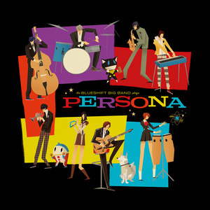 album cover: Persona 30th Anniversary Jazz Album covers from The Blueshift Big Band