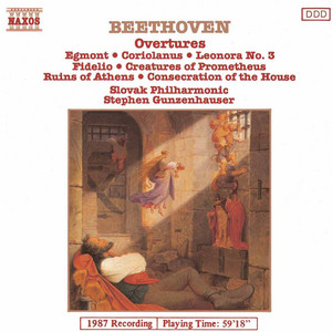Egmont, Op. 84: Overture by Ludwig van Beethoven, Slovenská filharmónia, Stephen Gunzenhauser
