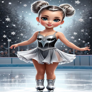 La princesa que desea patinar by music of princess