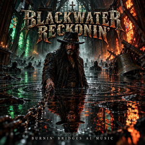 BLACKWATER RECKONIN' by BURNIN' BRIDGES Ai Music