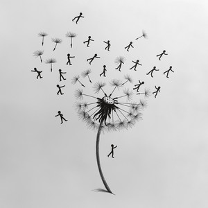 Drifting Like Dandelion Seeds