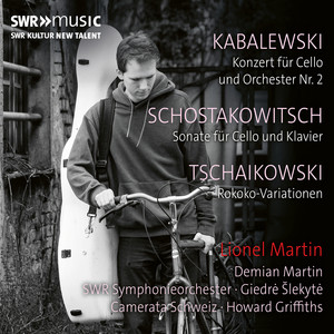 Kabalevsky, Shostakovich & Tchaikovsky: Cello Works