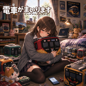 電車がまいります by Tanuki-sama