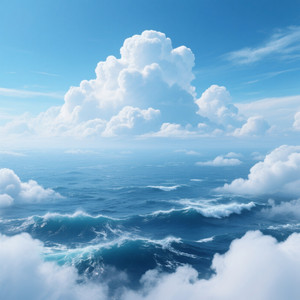 The Ocean Above the Clouds by CICI KURNIANTI
