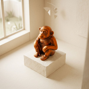 Bronze Monkey Moon by Hulexx Grace