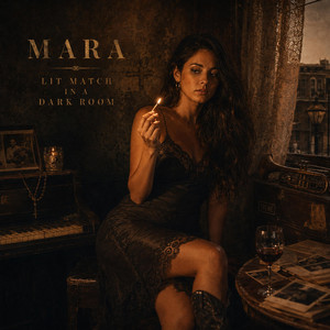 Lit Match in a Dark Room by Mara Noelle