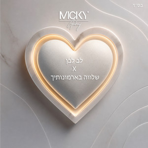 שלווה בארמונותיך X לב לבן by Micky Gabay