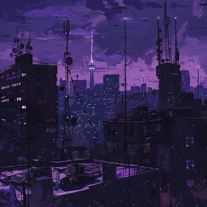 antenna skyline by Soft Static