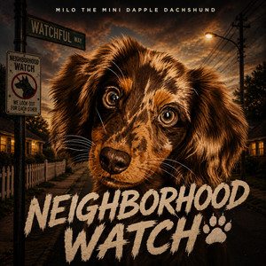 Neighborhood Watch by Milo the Mini Dapple Dachshund