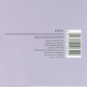 The Strange Idols Pattern And Other Short Stories - Album by Felt