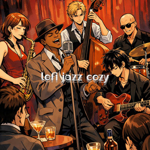 lofi jazz cozy by mini bar