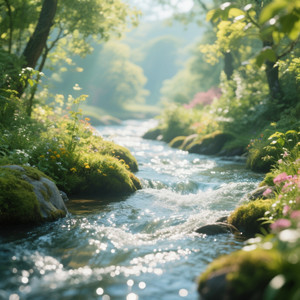 River of Joy Flow by ROHANA