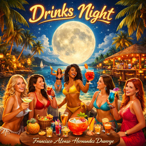 Drinks night by Francisco Alonso Hernandez Duverge