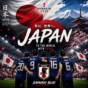 JAPAN 日本代表ワールドカップ応援歌 2026 – 「青いサムライ」(Blue Samurai) by FIFA MIX