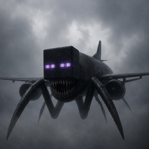 Infected Enderman Sky by Fexarion