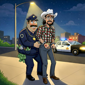 Señor Policia No Hay Dinero by Forasteros Country Band, Gaspior Madrigal y el Ruletero