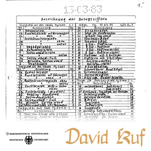 Bezeichnung der Bezugsziffern by David Ruf
