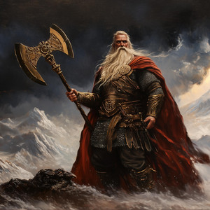 Dark Storm in Asgard