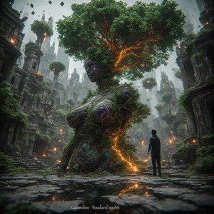 Woodland Spores by Cybervibes