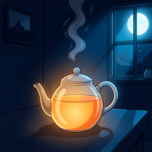 Steeping in the Dark by Cup of Tea