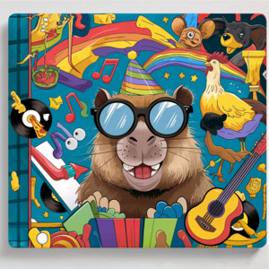 DJ RIHAYEM - Happy Goofy Tune: Cheerful Background Video for Lighthearted Moments