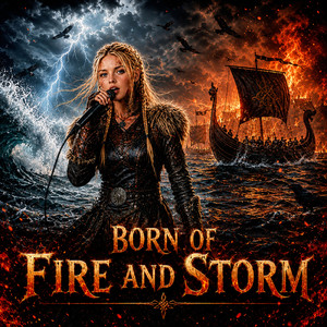 BORN OF FIRE AND STORM by Raven Astrid