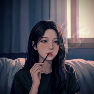 バニラタバコ (feat. momosuii) by KusaShige, momosuii