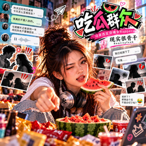 吃瓜群众 by 现实很骨干Realityfxxk, 马来西亚烫嘴女Rapper