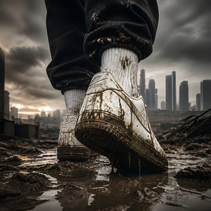 Barro en los Zapatos by NICOLAS LEBRON