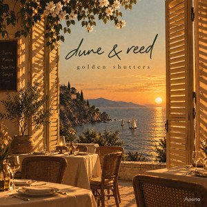 golden shutters by dune & reed