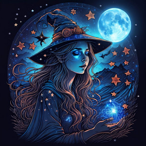 Blue Moon by Witchlight Reverie