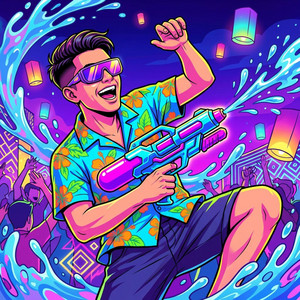 สามช่าแดนซ์สายย่อสงกรานต์