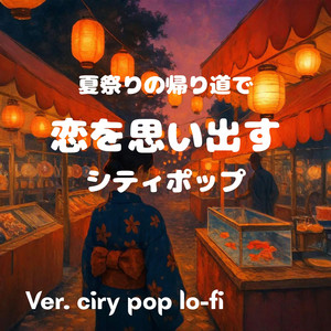 夏祭りの帰り道で恋を思い出すシティポップ