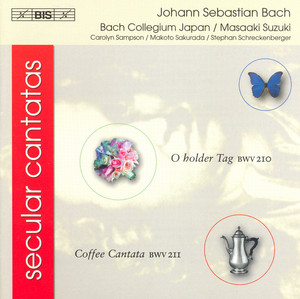 Secular Cantatas BWV 210, 211 cover