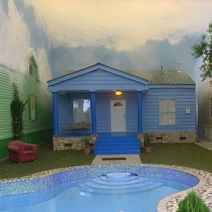 bus stop by my dream house