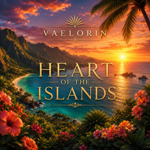 Golden Island Sunset by Vaelorin