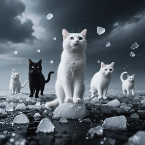 Nechelle Meeonka - 猫と雹