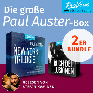 Die große Paul Auster-Box [Die New York-Trilogie + Das Buch der Illusionen (ungekürzt)]