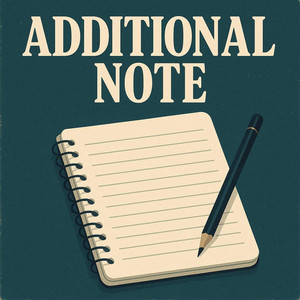 Additional note