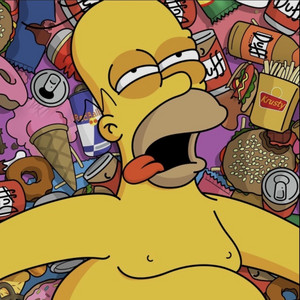 Homer simpson : piano by Andy.D