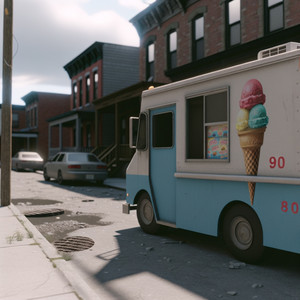 The last ice cream truck by rennix