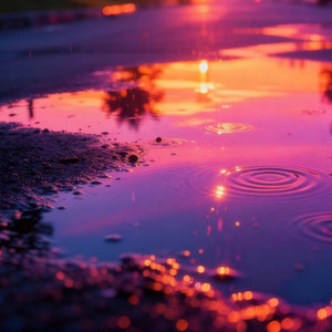 Amber on the Asphalt by Synthwave Rider