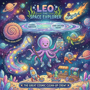 Leo the Space Explorer by XAYNOVA